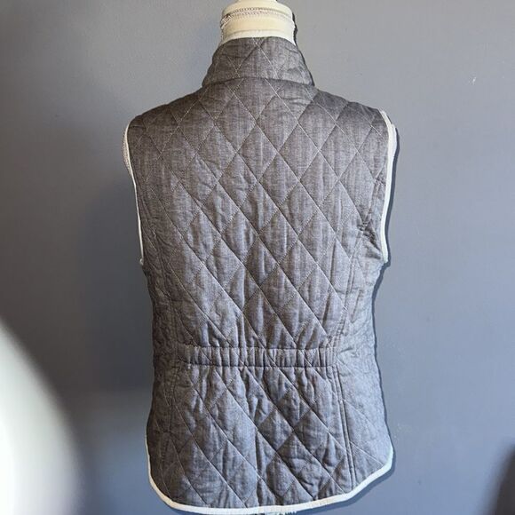 Croft & Barrow Quilted Fleece Reversible Vest! - Picture 8 of 8